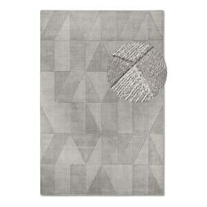 Sivý ručne tkaný vlnený koberec 80x150 cm Ursule – Villeroy&Boch