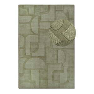 Zelený ručne tkaný vlnený koberec 190x280 cm Alexis – Villeroy&Boch