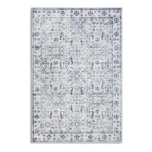 Svetlomodrý koberec 200x290 cm Saveh Cream Blue – Elle Decoration