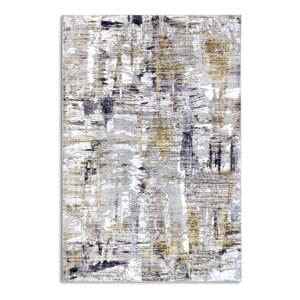 Svetlosivý koberec 160x230 cm Malard Anthracite Gold – Elle Decoration
