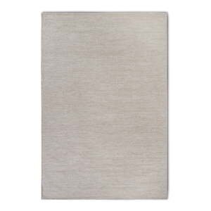 Béžový ručne tkaný koberec s prímesou vlny 190x280 cm Pradesh Linen White – Elle Decoration
