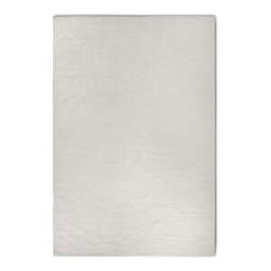 Krémovobiely ručne tkaný koberec s prímesou vlny 120x170 cm Pradesh Natural White – Elle Decoration