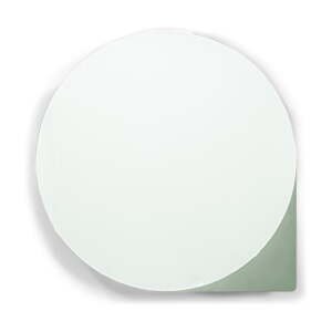 Zelená/sivá kovová závesná/so zrkadlom kúpeľňová skrinka 35x35 cm Sonnet – Spinder Design