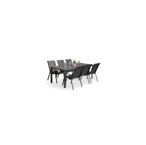 Záhradný set Viking XL (1x stôl + 6x stolička Ramada)