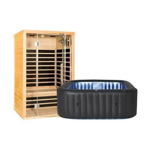 Infrasauna Marimex Trendy 2001L + Vírivý bazén MSPA Tekapo C-TE041