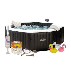 Vírivý bazén Pure Spa - Jet & Bubble Deluxe HWS 4 + výhodný set príslušenstva