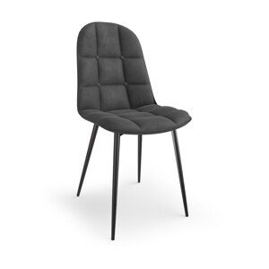 Dizajnová stolička Brenna šedá