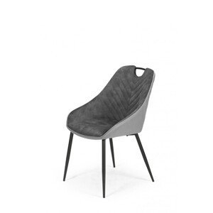 Dizajnová stolička Brinna sivá