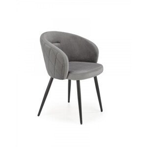 Dizajnová stolička Dasha sivá
