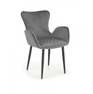 Designová stolička Tyno sivá