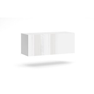 Závesný TV stolík Vivo 100 cm biely