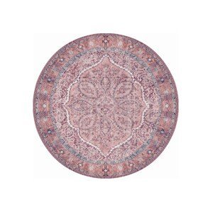 Okrúhly koberec Blues Chenille 230 cm červený