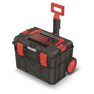Kufr na nářadí XEBLOCCK ALLU LOG 54,6 x 38 x 40 cm černo-červený