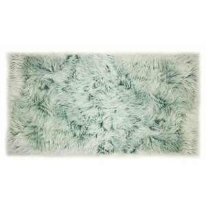 Kusový koberec s vysokým vlasom OMBRE 120 x 160 cm - modrozelený