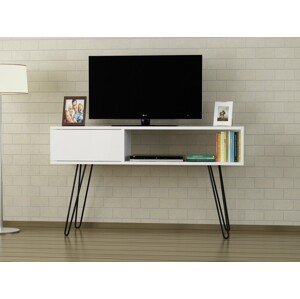 TV stolek LARA 120 cm bílý