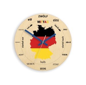 Nástenné hodiny Germany hnedé