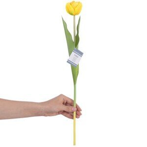 Umělá květina TULIPI žlutá