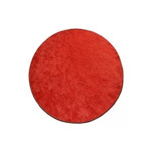Guľatý koberec SERENADE Graib červený