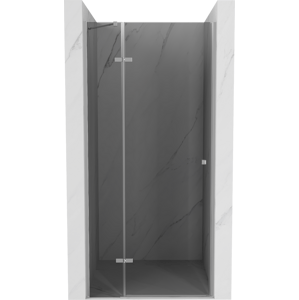 Výklopné sprchové dvere MEXEN ROMA 100 cm z dymového skla