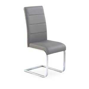 Jedálenská stolička Kara sivá