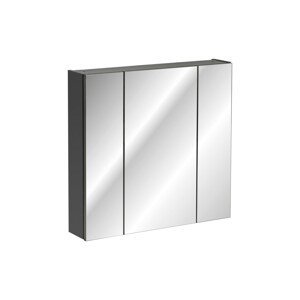 Kúpeľňová skrinka so zrkadlom Monako 841 2D sivá