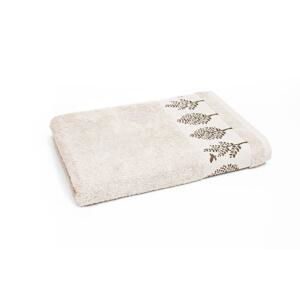 Bavlnený uterák Terra 50x90 cm béžový