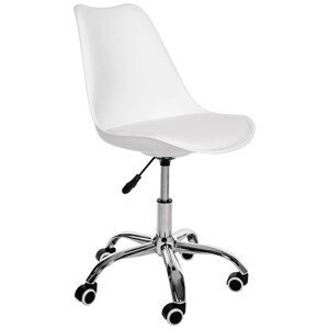 Otočná stolička FD005 biela