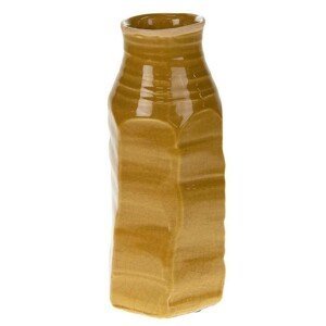 Keramická váza ÁSATÁS 23 cm žltá