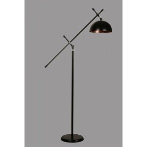 Stojacia lampa Hans 180 cm čierna