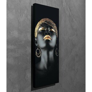 Obraz Africká žena 30x80 cm