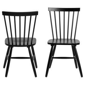 Jedálenská stolička Riano čierna