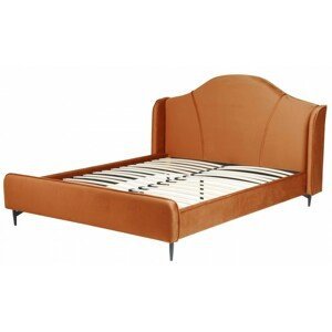 Čalúnená posteľ Sunrest 160x200 medená