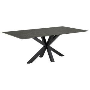 Jedálenský stôl Heaven 160x90 cm čierny