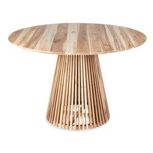Jídelní stůl Livero 120 cm teakové dřevo