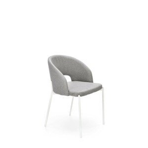 Jedálenská stolička K486 sivá