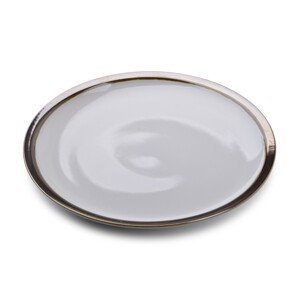 Porcelánový tanier Cal 24 cm sivý