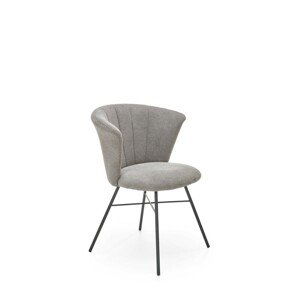 Jedálenská stolička K459 sivá