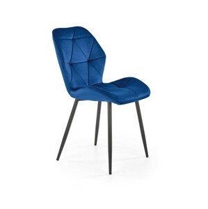 Jídelní židle K453 tmavě modrá