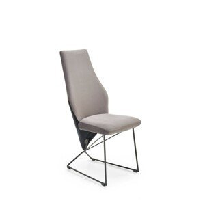 Jedálenská stolička K485 sivá