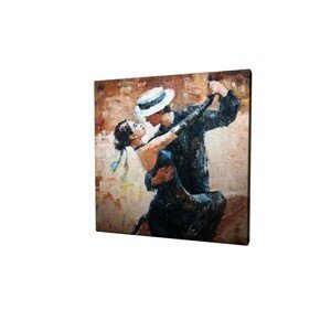 Obraz na plátne Dancers in love KC013 45x45 cm