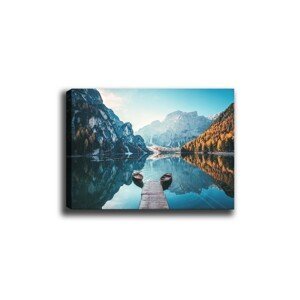 Obraz LAKE IN THE MOUNTAINS 70 x 100 cm