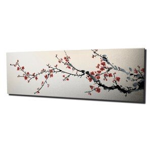 Obraz na plátne Cherry tree PC041 30x80 cm