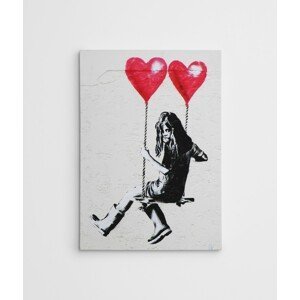 Obraz na plátne Love swing WY01 50x70 cm