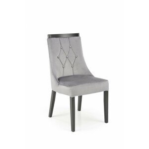 Jedálenská stolička MODULO 50 cm šedá/čierna