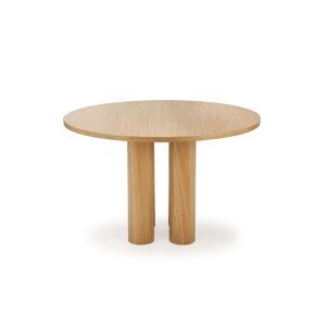 Jedálenský stôl AZUL 120 cm prírodný dub/hnedý
