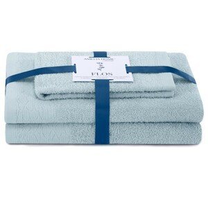Sada 3 ks ručníků FLOSS klasický styl světle modrá