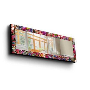 Dekorativní zrcadlo ALJASKA 120x40 cm vícebarevné