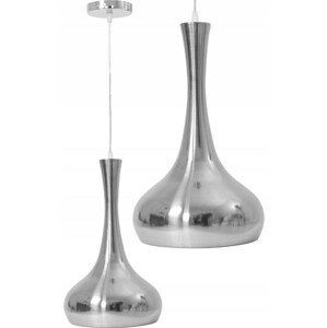 Stropné svietidlo TooLight Glass Satin strieborné