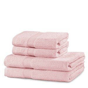 Súprava ružových uterákov DecoKing Niki