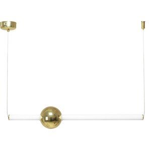 Stropné svietidlo OSIMO LED zlatá/biela
